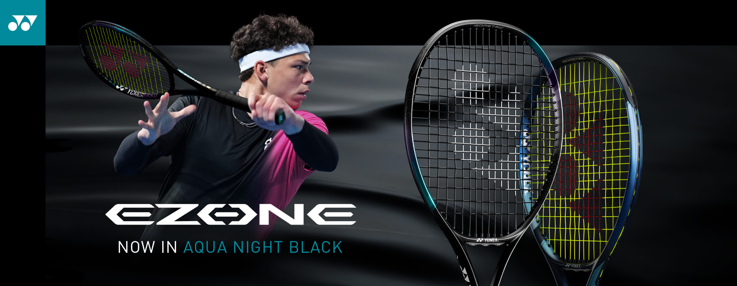 YONEX Ezone Aqua Black [2024] TennisAddict